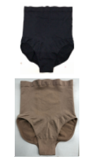 High-Waisted  Ladies Triangle Seamless Waist Pants (Option: BLK NUD-ML)