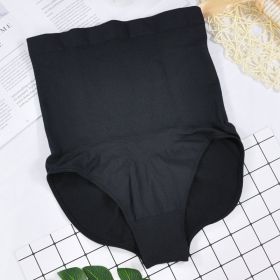 High-Waisted  Ladies Triangle Seamless Waist Pants (Option: Black1pc-S)
